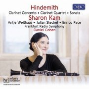 Sharon Kam - Hindemith: Clarinet Concerto, Clarinet Quartet & Clarinet Sonata (2021) [Hi-Res]