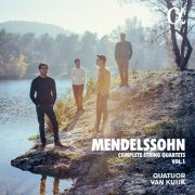 Quatuor Van Kuijk - Mendelssohn Complete String Quartets, Vol. 1 (2022) [Hi-Res]