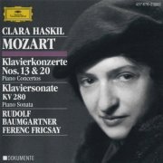 Clara Haskil - Mozart: Piano Concertos Nos. 20 & 13, Sonata KV 280 (1993) CD-Rip