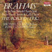 Borodin Trio - Brahms: Horn Trio & Clarinet Trio (1988)