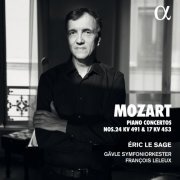 Éric Le Sage, Gävle Symfoniorkester & François Leleux - Mozart: Piano Concertos Nos. 24 KV 491 & 17 KV 453 (2022) [Hi-Res]