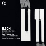 Evgeni Koroliov, Anna Vinnitskaya, Ljupka Hadzi Georgieva & Kammerakademie Potsdam - Bach: Concertos for Pianos (2019) [Hi-Res]