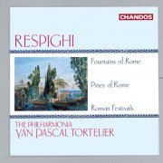 Yan Pascal Tortelier, Philharmonia Orchestra, Leslie Pearson - Respighi: Fontane di Roma, Pini di Roma & Feste Romane (1991) [Hi-Res]