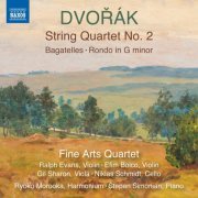 Ryoko Morooka, Stepan Simonian and Fine Arts Quartet - Dvořák: String Quartet No. 2, Bagatelles & Rondo, B. 171 (2024) [Hi-Res]