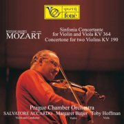 Prague Chamber Orchestra, Salvatore Accardo, Margaret Batjer, Toby Hoffman - W.A. Mozart: Sinfonia Concertante KV 364 - Concertone KV 190 (2022) [Hi-Res]