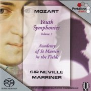 Sir Neville Marriner - W.A. Mozart: Youth Symphonies Vol. 3 (1974) [2005 SACD]