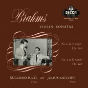 Ruggiero Ricci - Brahms: Violin Sonata No. 2; Violin Sonata No. 3 (2021)