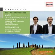 Pietro Massa, Berliner Symphoniker, Alessandro Crudele - Castelnuovo-Tedesco: Piano Concerto No. 2 - Passatempi - Onde - La sirenetta e il pesce turchino - Alghe - Vitalba e Biancospina (2010)
