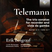 Erik Bosgraaf, Lucile Boulanger, Robert Smith, Alessandro Pianu - Telemann: Trio Sonatas for Recorder and Viola da Gamba (2021) [Hi-Res]