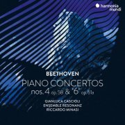 Gianluca Cascioli, Ensemble Resonanz, Riccardo Minasi - Beethoven: Piano Concertos Nos. 4, Op. 58 & "6", Op. 61a (2021) [Hi-Res]