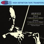 Jascha Heifetz, Malcolm Sargent - Bruch, Mozart: Violin Concertos (1963) [2015 DSD128]