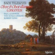 Paul Goodwin, The King's Consort, Robert King - J.S. Bach, Telemann: Oboe & Oboe d'amore Concertos (1988) CD-Rip