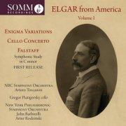 Artur Rodjinsky, John Barbirolli, Gregor Piatigorsky, Arturo Toscanini, NBC Symhony Orchestra - Elgar from America (2019) [Hi-Res]