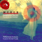 Philharmonia Orchestra, Claus Peter Flor - Weber: Symphonies Nos 1 & 2, Overture to "Der Freischutz" (1995)