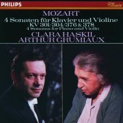Arthur Grumiaux, Clara Haskil - Mozart: 4 Sonaten Für Klavier Und Violine, KV 301, 304, 376 & 378 (1984)