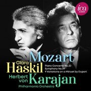 Clara Haskil - Mozart: Piano Concerto No. 20, Symphony No. 39 & 9 Variations on a Minuet by Duport (2022)