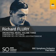 BBC Symphony Orchestra, Paul Mann - Richard Flury: Orchestral Music, Vol. 3 (2023) [Hi-Res]
