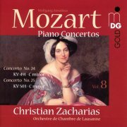 Christian Zacharias, Orchestre de Chambre de Lausann - Mozart : Piano Concertos Vol 8 (2012) [SACD]