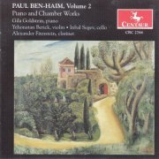 Gila Goldstein - Paul Ben-Haim, Vol. 2: Piano & Chamber Works (2020)