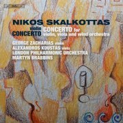 George Zacharias, Alexandros Koustas, London Philharmonic Orchestra and Martyn Brabbins - Skalkottas: Two Concertos (2023)