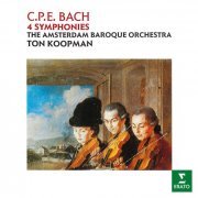 Ton Koopman, Amsterdam Baroque Orchestra - C.P.E. Bach: 4 Symphonies (1990)