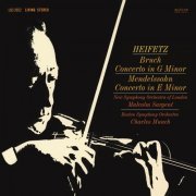 Jascha Heifetz, Charles Munch, Sir Malcolm Sargent - Mendelssohn & Bruch: Violin Concertos (2015) [Hi-Res]