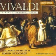 Collegium Musicum 90, Simon Standage - Vivaldi: String Concertos, Vol. 3 (2003) Hi-Res