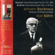 Wilhelm Backhaus, Karl Böhm - Mozart: Piano Concerto No. 27 / Brahms: Piano Concerto No. 2 (2009) CD-Rip
