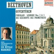 Radio-Sinfonieorchester Stuttgart, Sir Neville Marriner - Beethoven: Overtures Opp. 43, 62, 72 (1995)