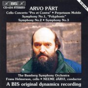 Frans Helmerson, Bamberg Symphony Orchestra, Neeme Jarvi - Arvo Part: Cello concerto, Symphonies Nos.1-3 (1989)