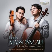 Demian Baraldi, Dylan Baraldi - Massonneau: 3 Duos Concertante, Op. 9 (2024) [Hi-Res]