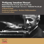 Wilhelm Kempff, Bamberg Symphoniker, Berliner Philharmoniker, Ferdinand Leitner - Wolfgang Amadeus Mozart: Piano Concertos Nos. 8 & 24, Piano Sonata No. 11, Fantasia No. 3 (2022) [Hi-Res]