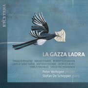 Peter Verhoyen and Stefan De Schepper - Poulenc & Ravel & Schumann & Saint-Saëns & Dvorak & Auric & Milhaud & Poulenc & Rachmaninov: La gazza ladra (2017)