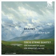 Tokyo String Quartet, Jon Nakamatsu & Jon Manasse - Brahms: Quintets Op.34 & Op.115 (2012) [Hi-Res]
