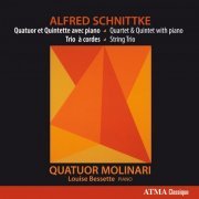 Quatuor Molinari, Louise Bessette - Schnittke: Quatuor et Quintette avec piano Trio à cordes (2013) [Hi-Res]
