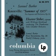 Rudolf Firkusny - Barber: Knoxville-Summer of 1915, Op. 24 & Four Excursions, Op. 20 - Hanson: Piano Concerto in G Major, Op. 36 (Remastered) (2019) [Hi-Res]