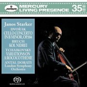 Antal Dorati, János Starker - Dvorak-Cello Concerto in B minor, Op. 104 / Bruch-Kol Nidrei / Tchaikovsky - Variations on a Rococo Theme (2005) [SACD]