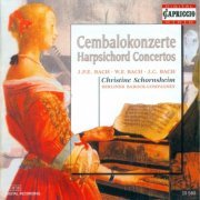 Christine Schornsheim, Berlin Barock Compagney -  C.P.E., W.F. & J.C. Bach: Harpsichord Concertos (1998)