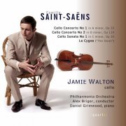 Jamie Walton, Daniel Grimwood, Philharmonia Orchestra, Alex Briger - Saint-Saëns: Cello Concertos Nos. 1 and 2, Cello Sonata, Op. 32, & Le Cygne (1996)