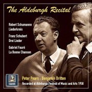 Peter Pears - The Aldeburgh Recital: Schumann, Schubert & Fauré (2022) Hi-Res
