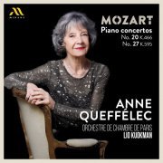 Anne Queffélec, Orchestre de chambre de Paris, Lio Kuokman - Mozart: Piano Concertos No. 20, K. 466 & No. 27, K. 595 (2023) [Hi-Res]