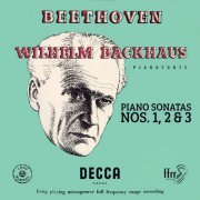 Wilhelm Backhaus - Beethoven: Piano Sonatas Nos. 1, 2 & 3 (Mono Version) (2020)
