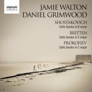 Jamie Walton & Daniel Grimwood - Shostakovich, Britten and Prokofiev Cello Sonatas (2011) [Hi-Res]
