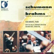 Ivan Moravec, Eduardo Mata - Schumann Concerto for Piano and Orchestra in A minor, Op. 54 / Brahms Concerto No. 1 for Piano and Orchestra in D minor, Op. 15 (1993)