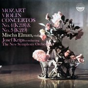The New Symphony Orchestra & Mischa Elman - Mozart Violin Concertos No. 4 No. 5 (1955) [Hi-Res]