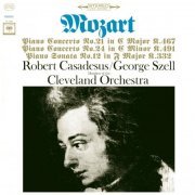 Robert Casadesus, Cleveland Orchestra, George Szell - Mozart: Piano Concertos No. 21, 24 & Piano Sonata No. 12 (2010)