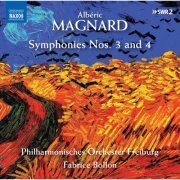 Philharmonisches Orchester Freiburg feat. Fabrice Bollon - Magnard: Symphonies Nos. 3 & 4 (2019) [Hi-Res]