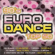 VA - 90's Euro Dance Top 50 [3CD Box Set] (2007)
