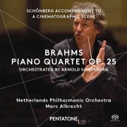Netherlands Philharmonic Orchestra, Marc Albrecht - Brahms: Piano Quartet No.1, Op.25 (2015) [SACD]