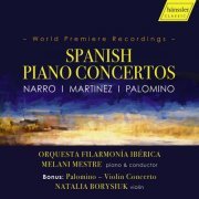 Melani Mestre & Orquesta Filarmonía Ibérica & Natalia Borysiuk - Spanish Piano Concertos (2021) [Hi-Res]